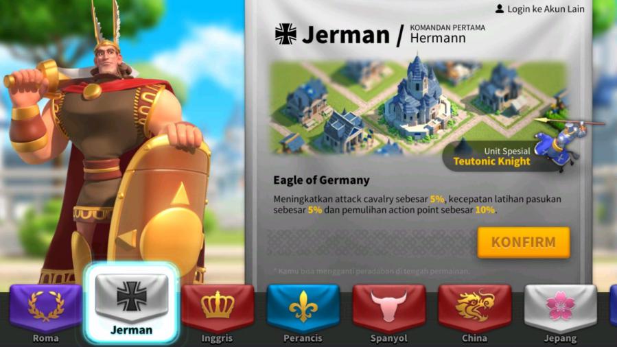 Tips Main Rise of Kingdoms Pemula