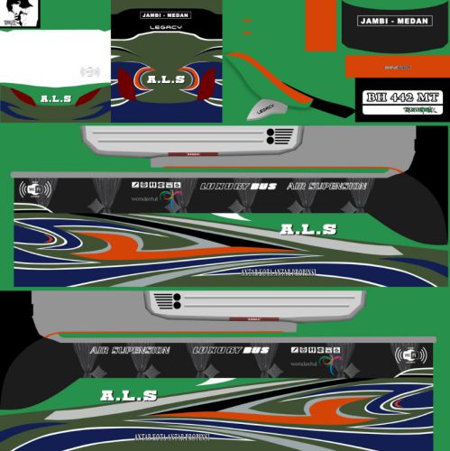 Download Livery Bussid Bus ALS Arjuna XHD