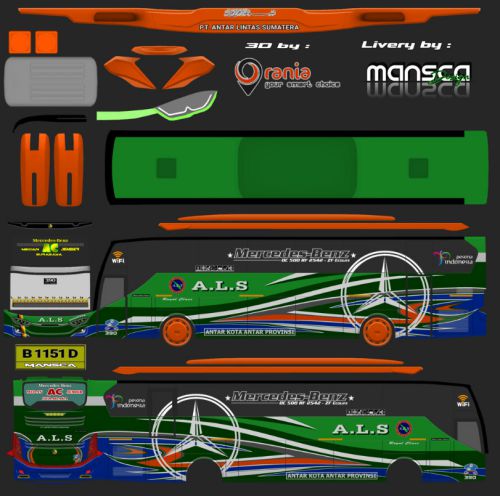 Download Livery Bussid Bus ALS XHD to JB3