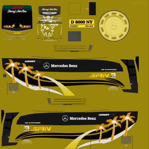 Download Livery Bussid Bus HD SAN