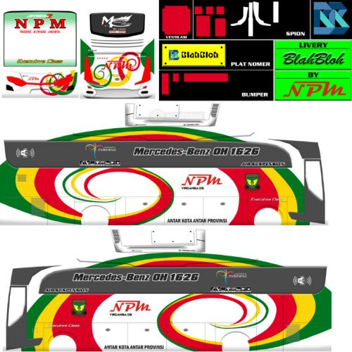 Download Livery Bussid Bus HD NPM