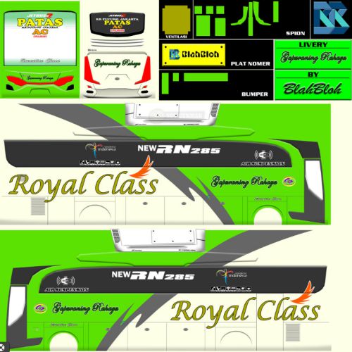 Download Livery Bussid Bus HD Gapuraning Rahayu