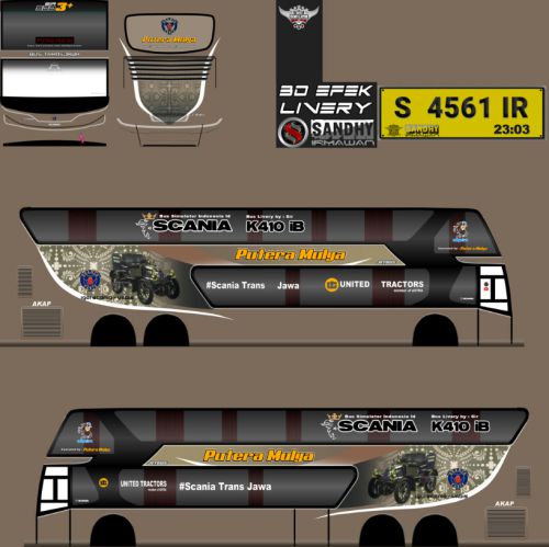 Download Livery Bussid Bus SDD Putra Mulya