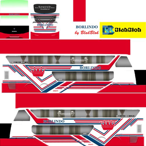 Download Livery Bussid Bus SDD Borlindo