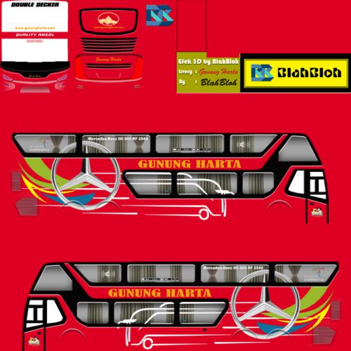 Download Livery Bussid Bus SDD Gunung Harta