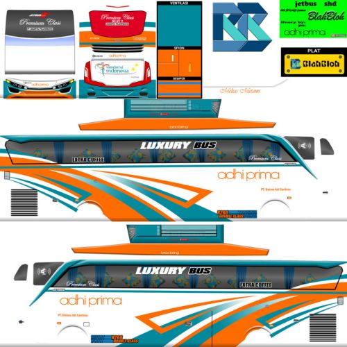 Download Livery Bussid Bus SHD Adi Prima