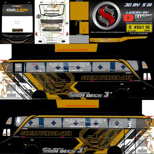 Download Livery Bussid Bus SHD STJ 