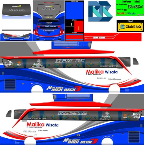 Bus SHD Malika Wisata