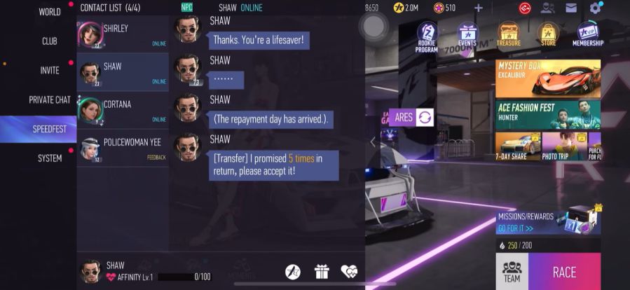Token Gratis Ace Racer