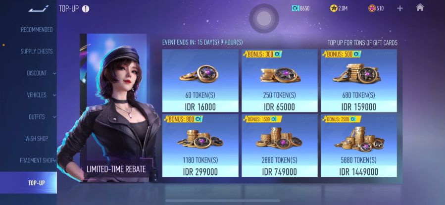 Cara Mendapatkan Token Gratis di Ace Racer