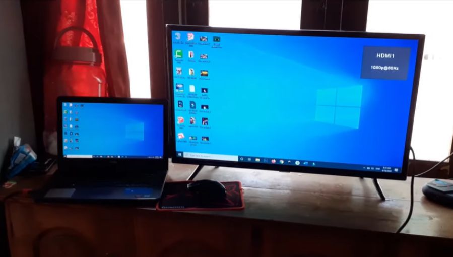 Cara Menyambungkan Layar Laptop ke TV