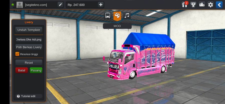 Mod Bussid Rebecca Dek Chelsea