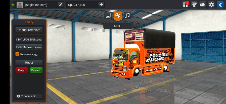Mod Bussid Rollis
