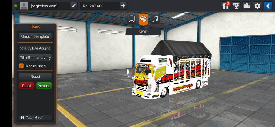 Mod Bussid NMR 71 Eleanora 