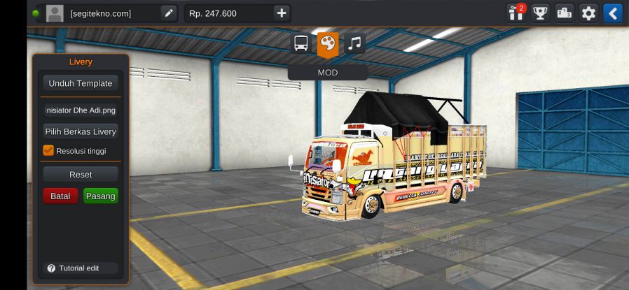 Download Mod Bussid New Inisiator NMR71