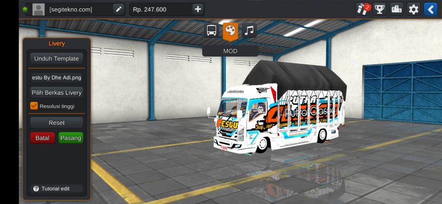 Mod Bussid Restu Bunda