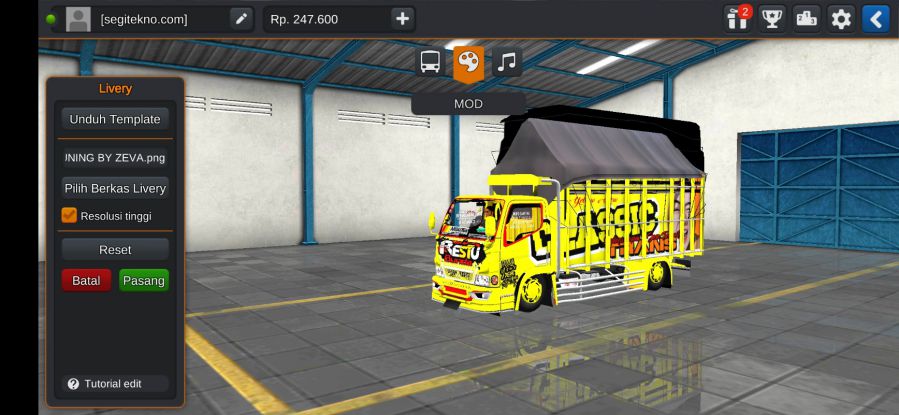 Download Mod Bussid Restu Bunda