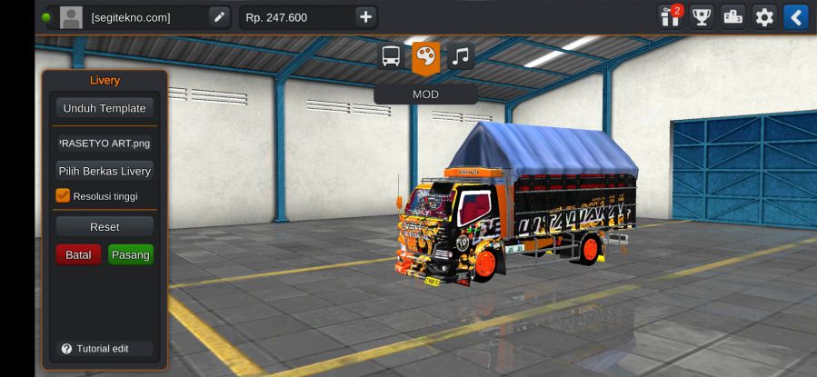 Download Mod Bussid Tawakal 3