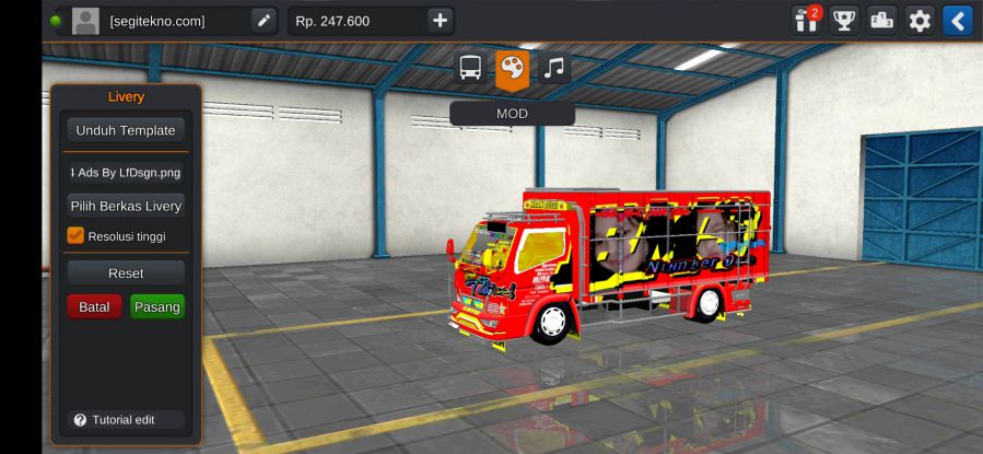 Download Mod Bussid Tawakal 4