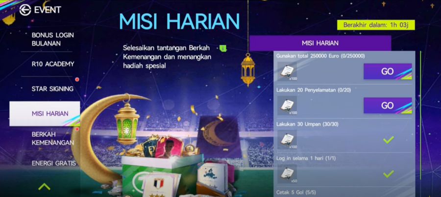 Mendapatkan Black Card di Total Football