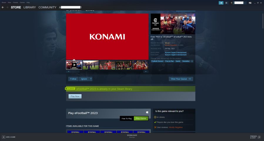 Download eFootball 2023 PC Full Version Gratis