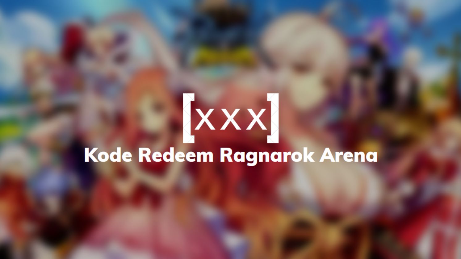 Kode Redeem Ragnarok Arena