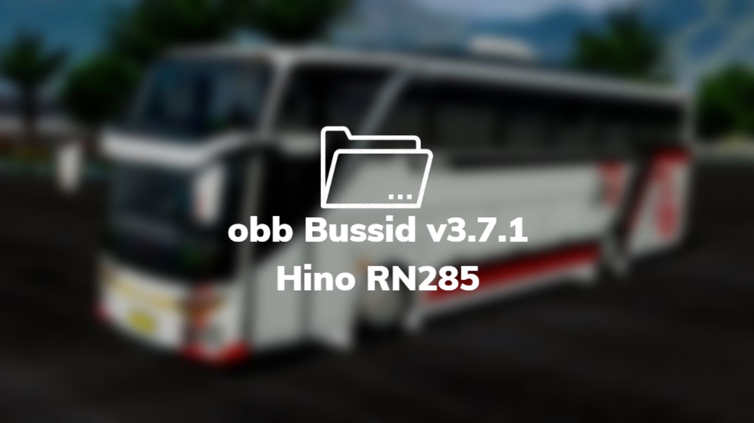 obb Bussid v3.7.1 Hino RN285