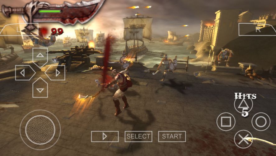 download kumpulan ppsspp god of war