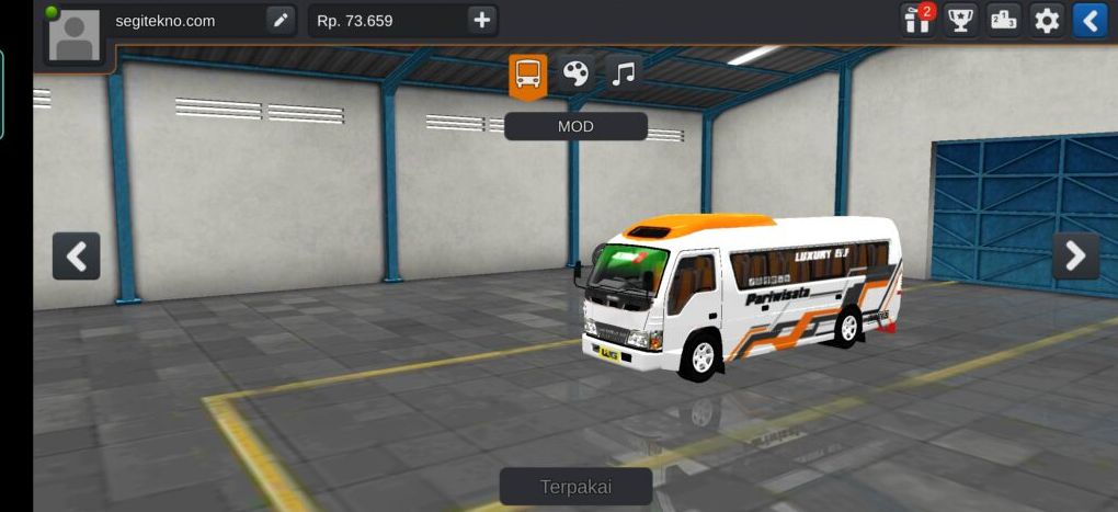 Download Mod Bussid Elf Pariwisata
