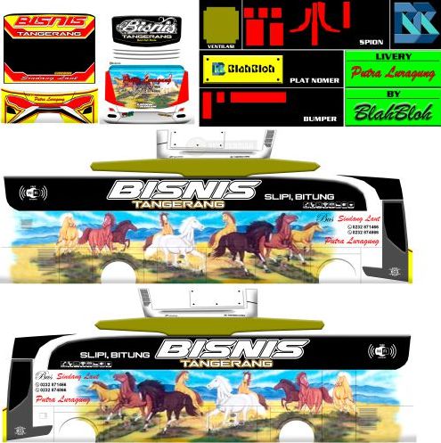 Bus HD Putra Luragung