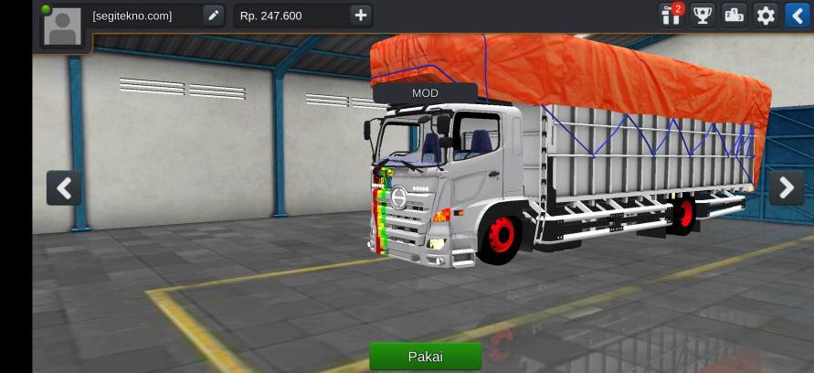 Mod Bussid Truck Muatan Berat