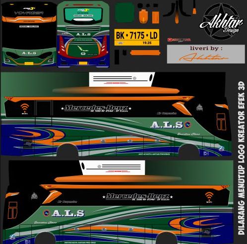 Livery Bussid Bus ALS
