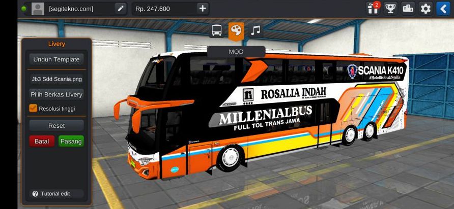 Mod Bussid JB3+ SDD