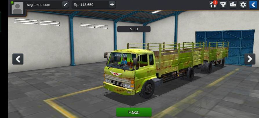 Mod Bussid Truck Gandeng Hino Ranger