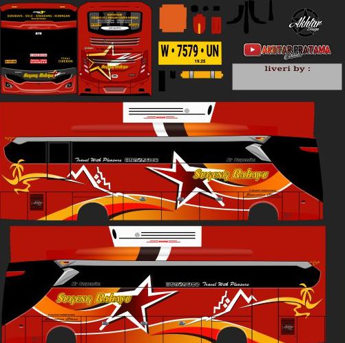 Livery Bussid Sugeng Rahayu HD Patas Voyeger