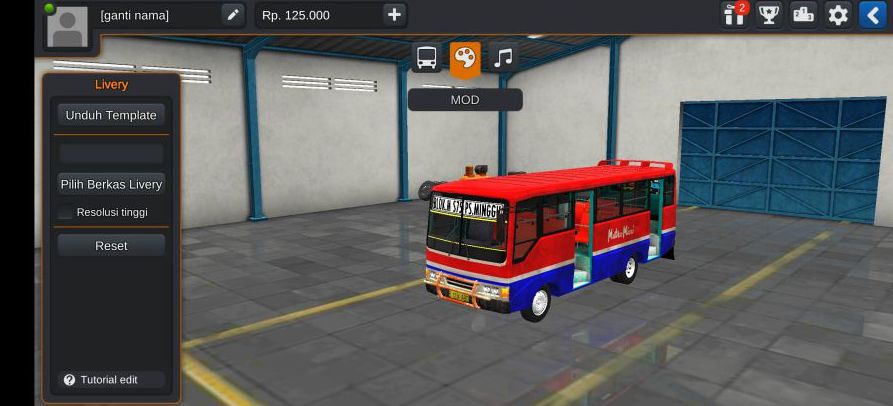 Mod Bussid Metro Mini