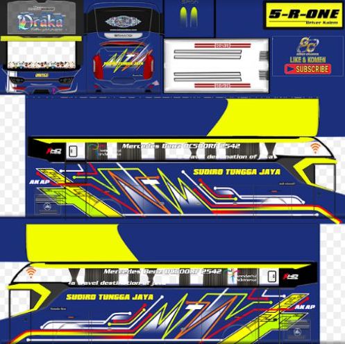 Livery Busid STJ Draka Srikandi SHD Ori