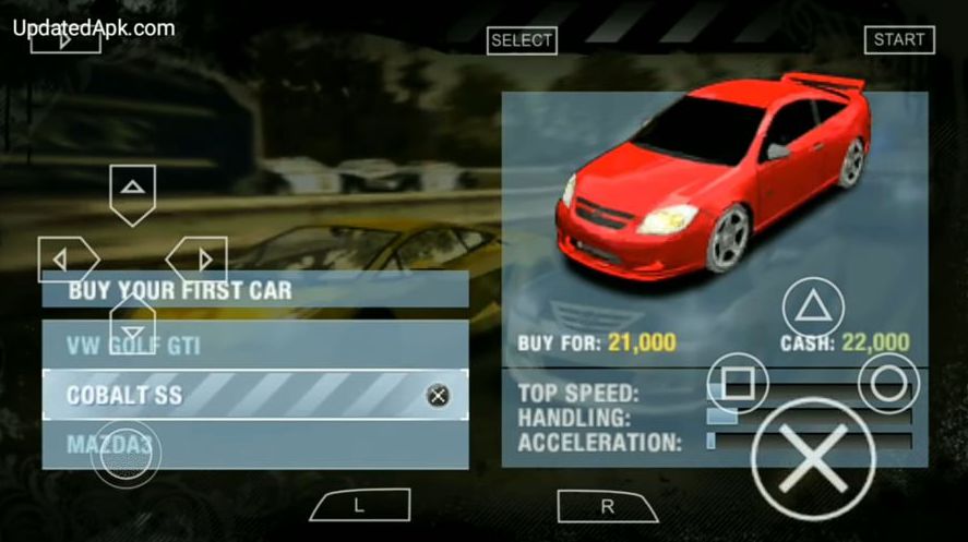 Need For Speed Most Wanted PPSSPP