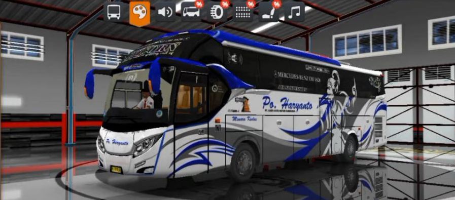 download livery Bussid XHD Haryanto