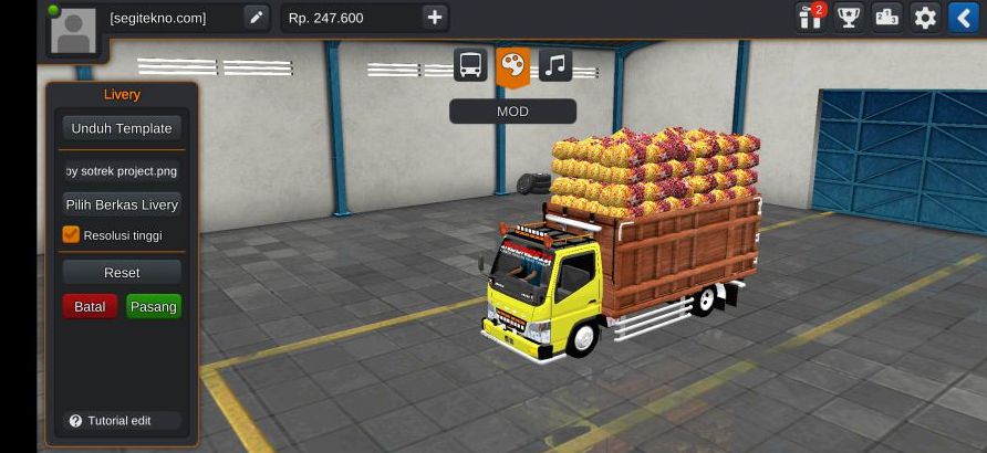 Download Mod Bussid Kalimantan Muat Sawit