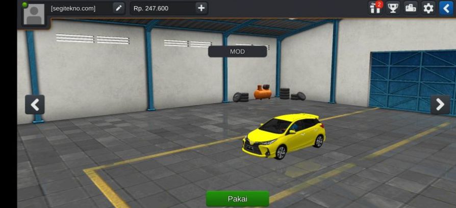 Mod Bussid Toyota Yaris