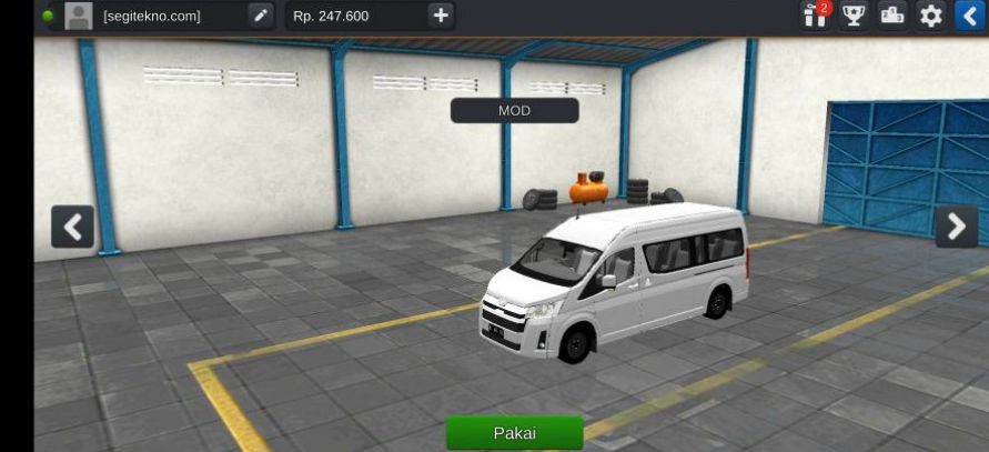 Mod Bussid Toyota Hiace