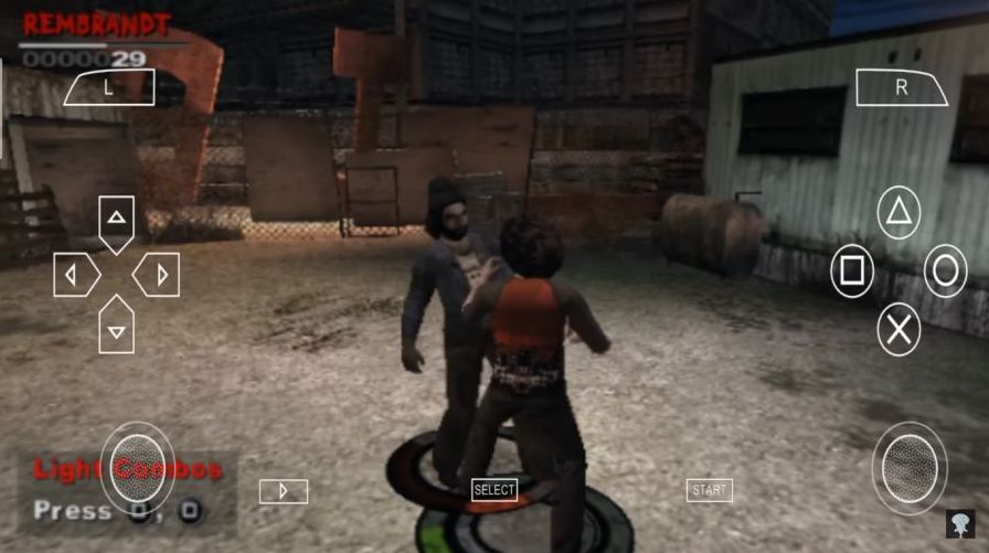 Grafik Dari Paket Download The Warriors PPSSPP