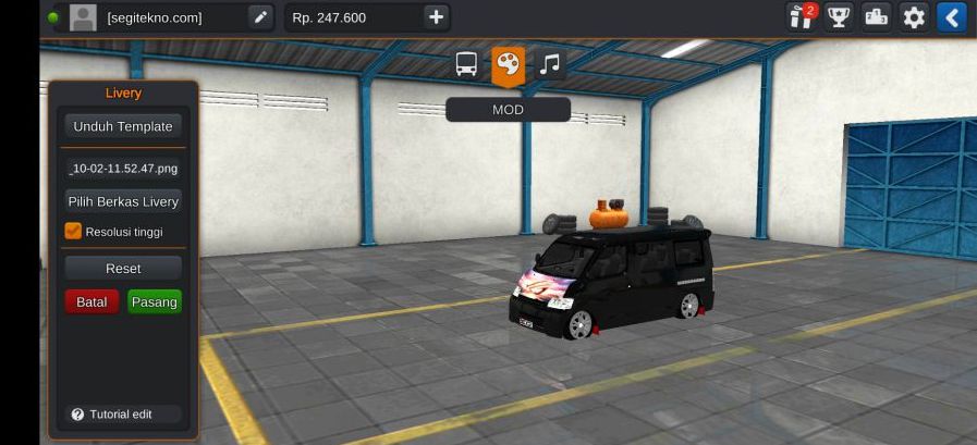 Mod Bussid Grand Max Mini Bus