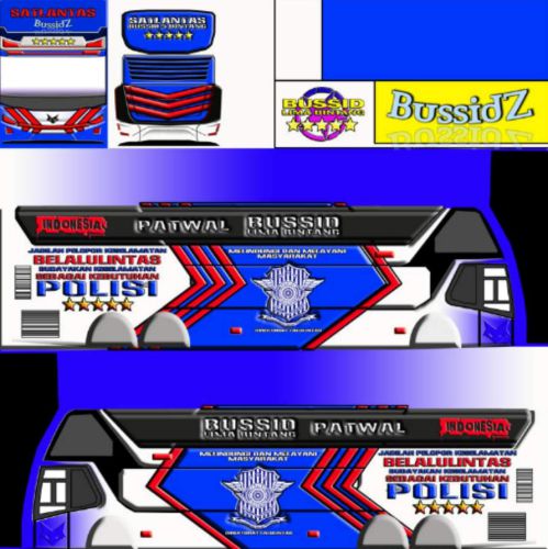 Livery Bussid Polisi SDD