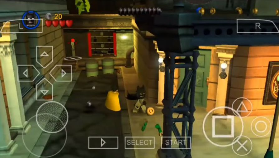 Gameplay LEGO Batman PPSSP