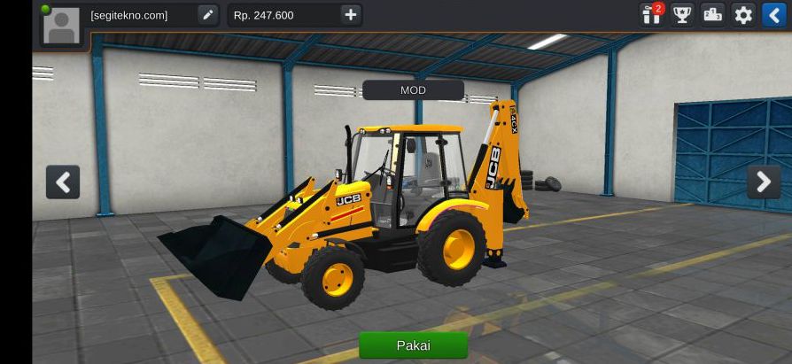 Mod Bussid Excavator Bulldozer
