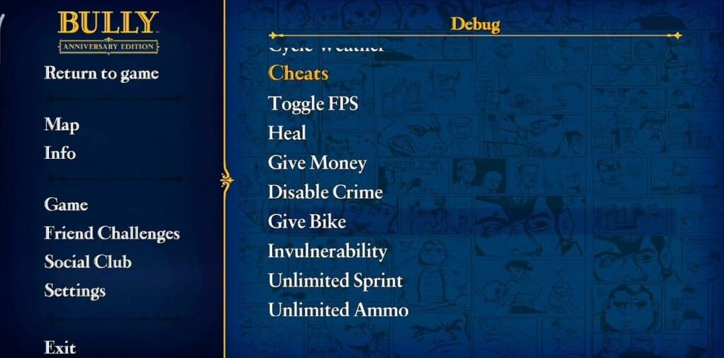 Download Bully PPSSPP Full Cheat