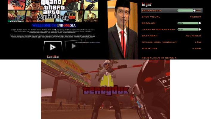 Download GTA Extreme Indonesia Android Fitur Bahasa Indonesia