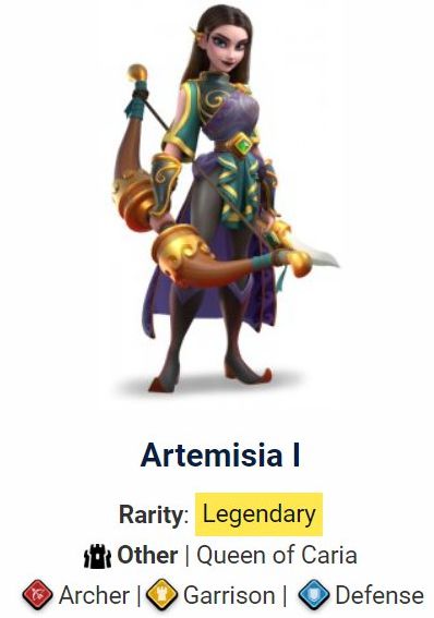 Commander Legendary Terbaik Rise Of Kingdom